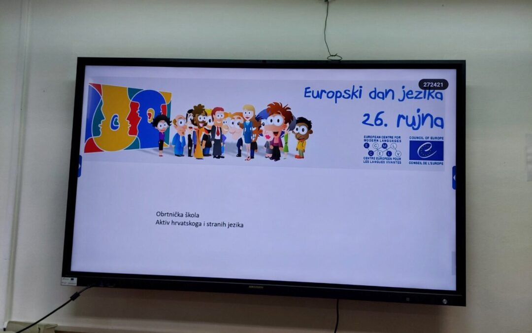 Europski dan jezika – 26.9.2024.